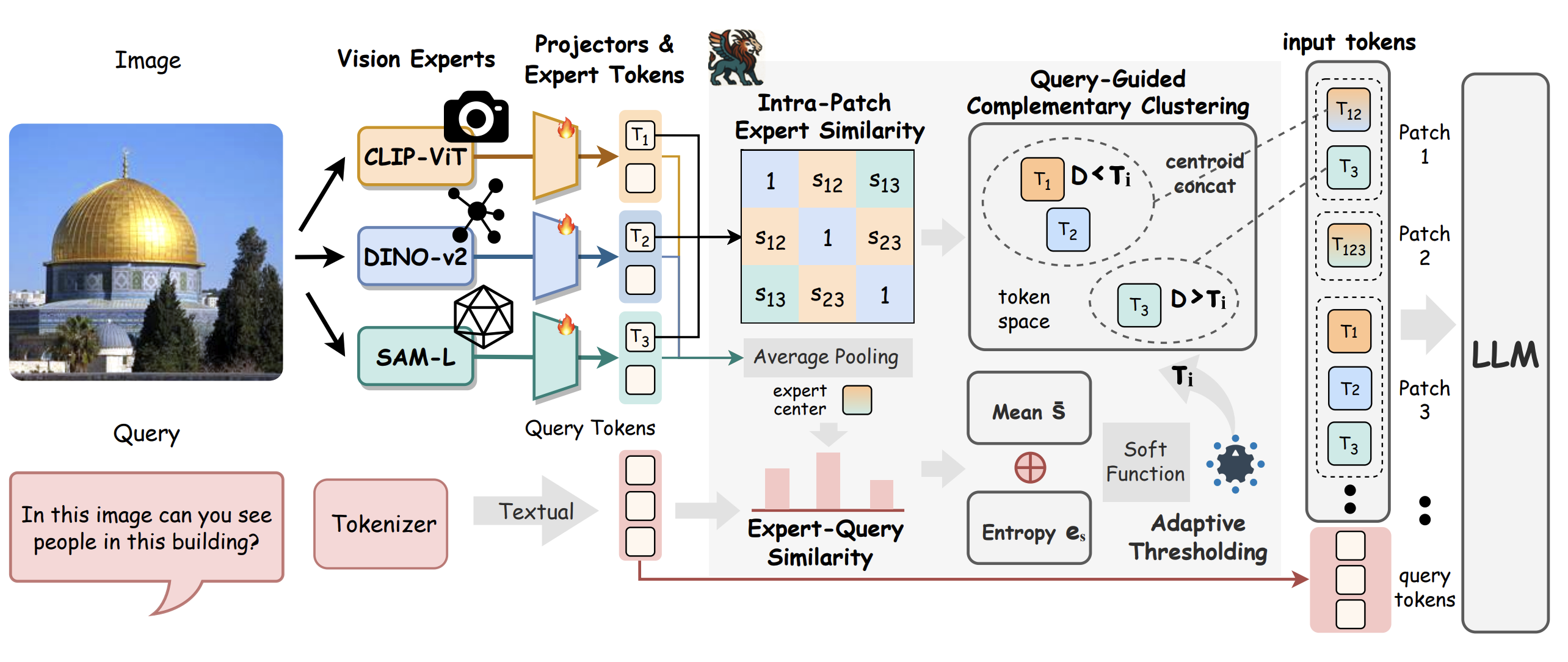 Mixture of Specialized Vision Experts framework